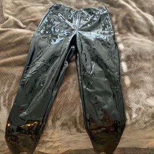 Topshop Vinyl Pants